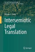 Loddo |  Intersemiotic Legal Translation | Buch |  Sack Fachmedien