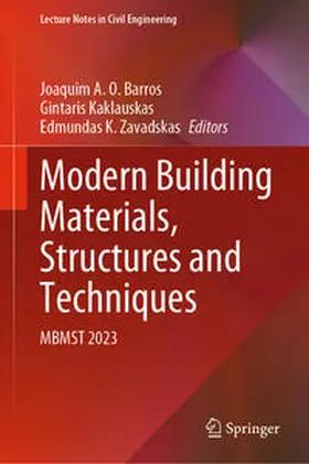 Barros / Zavadskas / Kaklauskas |  Modern Building Materials, Structures and Techniques | Buch |  Sack Fachmedien