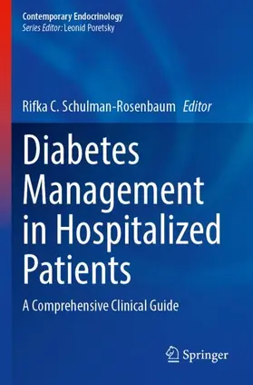 Schulman-Rosenbaum |  Diabetes Management in Hospitalized Patients | Buch |  Sack Fachmedien