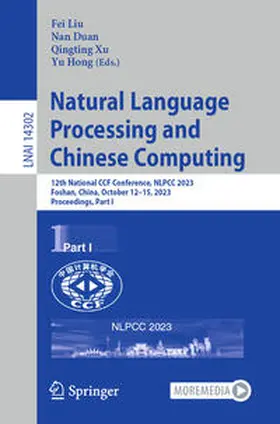 Liu / Duan / Xu |  Natural Language Processing and Chinese Computing | eBook | Sack Fachmedien