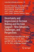 Atanassov / Krawczak / Atanassova |  Uncertainty and Imprecision in Decision Making and Decision Support - New Advances, Challenges, and Perspectives | Buch |  Sack Fachmedien