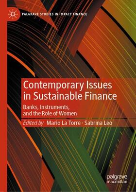 Leo / La Torre | Contemporary Issues in Sustainable Finance | Buch | 978-3-031-45221-5 | sack.de