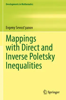 Sevost'yanov |  Mappings with Direct and Inverse Poletsky Inequalities | Buch |  Sack Fachmedien