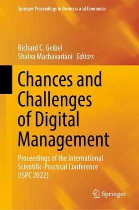 Machavariani / Geibel |  Chances and Challenges of Digital Management | Buch |  Sack Fachmedien