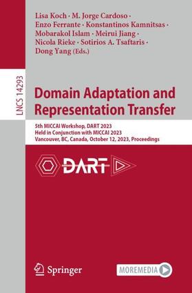 Koch / Cardoso / Ferrante |  Domain Adaptation and Representation Transfer | Buch |  Sack Fachmedien