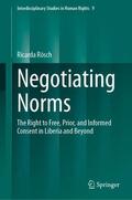 Rösch |  Negotiating Norms | Buch |  Sack Fachmedien