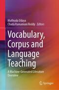 Udaya / Reddy |  Vocabulary, Corpus and Language Teaching | Buch |  Sack Fachmedien
