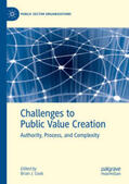Cook |  Challenges to Public Value Creation | eBook | Sack Fachmedien