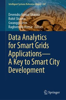 Kumar Sharma / Kumar / Sharma | Data Analytics for Smart Grids Applications¿A Key to Smart City Development | Buch | 978-3-031-46091-3 | sack.de
