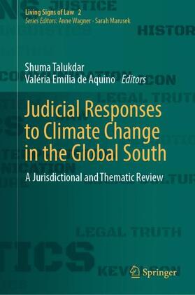 de Aquino / Talukdar |  Judicial Responses to Climate Change in the Global South | Buch |  Sack Fachmedien