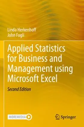 Herkenhoff / Fogli | Applied Statistics for Business and Management using Microsoft Excel | Buch | 978-3-031-46373-0 | www.sack.de
