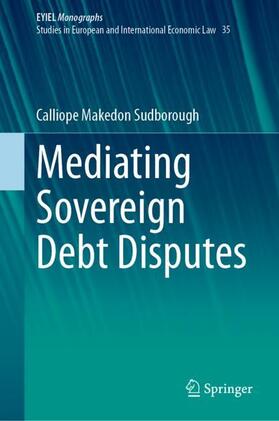 Sudborough |  Mediating Sovereign Debt Disputes | Buch |  Sack Fachmedien
