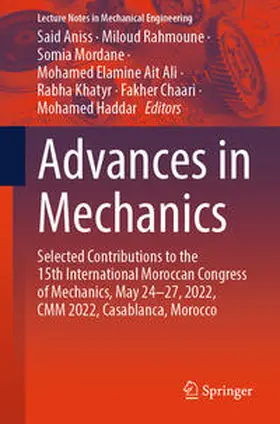 Aniss / Rahmoune / Mordane |  Advances in Mechanics | Buch |  Sack Fachmedien