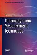 Shamsuddin |  Thermodynamic Measurement Techniques | Buch |  Sack Fachmedien
