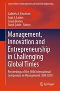 Prostean / Lavios / Brancu |  Management, Innovation and Entrepreneurship in Challenging Global Times | Buch |  Sack Fachmedien