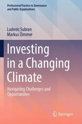 Zimmer / Subran |  Investing in a Changing Climate | Buch |  Sack Fachmedien