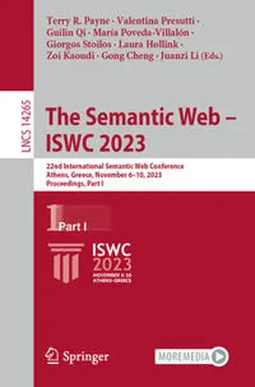Payne / Presutti / Qi |  The Semantic Web – ISWC 2023 | eBook | Sack Fachmedien