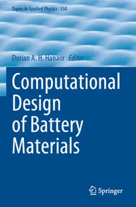 Hanaor |  Computational Design of Battery Materials | Buch |  Sack Fachmedien