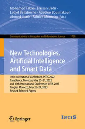 Tabaa / Badir / Bellatreche |  New Technologies, Artificial Intelligence and Smart Data | eBook | Sack Fachmedien