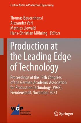 Bauernhansl / Möhring / Verl | Production at the Leading Edge of Technology | Buch | 978-3-031-47393-7 | sack.de
