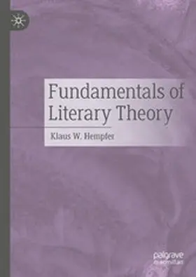 Hempfer |  Fundamentals of Literary Theory | eBook | Sack Fachmedien