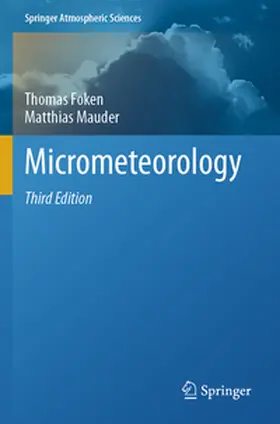 Mauder / Foken |  Micrometeorology | Buch |  Sack Fachmedien