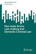 Zajac / Zajac |  Non-state Actors Law-making and Domestic Criminal Law | Buch |  Sack Fachmedien