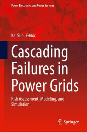 Sun |  Cascading Failures in Power Grids | Buch |  Sack Fachmedien