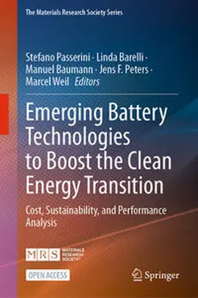 Passerini / Barelli / Baumann |  Emerging Battery Technologies to Boost the Clean Energy Transition | Buch |  Sack Fachmedien