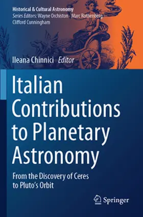 Chinnici |  Italian Contributions to Planetary Astronomy | Buch |  Sack Fachmedien