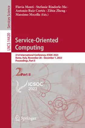 Monti / Rinderle-Ma / Ruiz Cortés |  Service-Oriented Computing | eBook | Sack Fachmedien