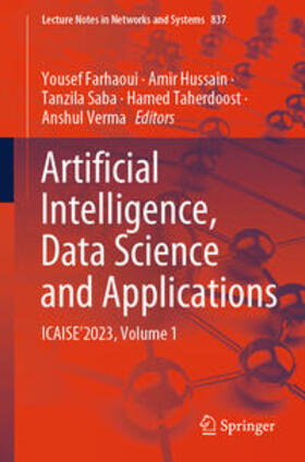 Farhaoui / Hussain / Saba |  Artificial Intelligence, Data Science and Applications | eBook | Sack Fachmedien