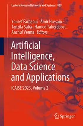 Farhaoui / Hussain / Saba | Artificial Intelligence, Data Science and Applications | E-Book | sack.de