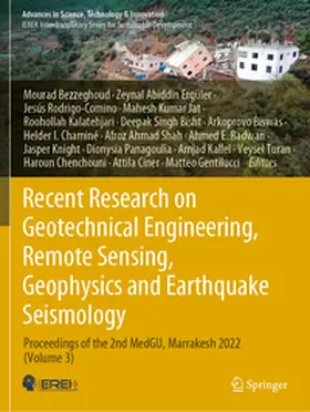 Bezzeghoud / Radwan / Ergüler |  Recent Research on Geotechnical Engineering, Remote Sensing, Geophysics and Earthquake Seismology | Buch |  Sack Fachmedien