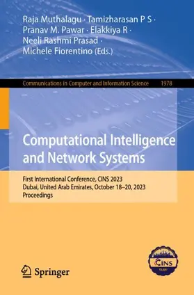 Muthalagu / P S / Fiorentino |  Computational Intelligence and Network Systems | Buch |  Sack Fachmedien