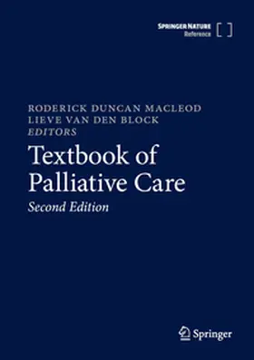 MacLeod / Van den Block |  Textbook of Palliative Care | Buch |  Sack Fachmedien