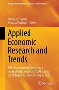 Tsounis / Vlachvei |  Applied Economic Research and Trends | Buch |  Sack Fachmedien