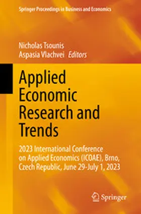 Tsounis / Vlachvei |  Applied Economic Research and Trends | eBook | Sack Fachmedien