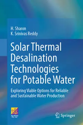 Srinivas Reddy / Sharon |  Solar Thermal Desalination Technologies for Potable Water | Buch |  Sack Fachmedien