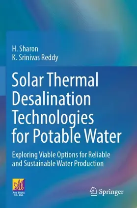 Srinivas Reddy / Sharon |  Solar Thermal Desalination Technologies for Potable Water | Buch |  Sack Fachmedien