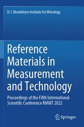 Sobina / Medvedevskikh / Kremleva |  Reference Materials in Measurement and Technology | Buch |  Sack Fachmedien
