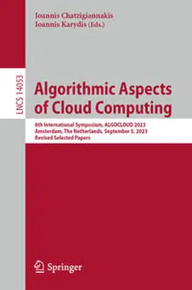 Chatzigiannakis / Karydis | Algorithmic Aspects of Cloud Computing | E-Book | sack.de