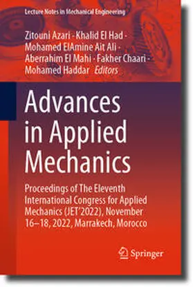 Azari / El Had / Haddar |  Advances in Applied Mechanics | Buch |  Sack Fachmedien