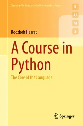 Hazrat |  A Course in Python | Buch |  Sack Fachmedien