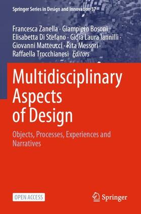 Zanella / Bosoni / Di Stefano | Multidisciplinary Aspects of Design | Buch | 978-3-031-49813-8 | sack.de