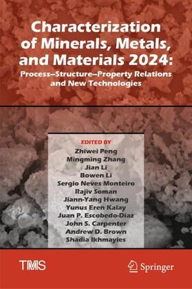 Peng / Carpenter / Zhang |  Characterization of Minerals, Metals, and Materials 2024 | Buch |  Sack Fachmedien
