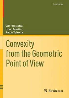 Balestro / Martini / Teixeira |  Convexity from the Geometric Point of View | Buch |  Sack Fachmedien