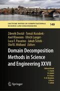 Dostál / Kozubek / Klawonn |  Domain Decomposition Methods in Science and Engineering XXVII | Buch |  Sack Fachmedien