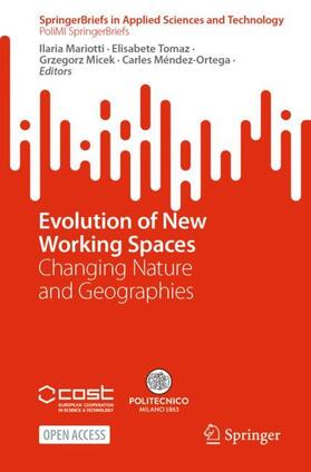 Mariotti / Méndez-Ortega / Tomaz |  Evolution of New Working Spaces | Buch |  Sack Fachmedien