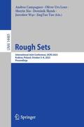 Campagner / Urs Lenz / Yao |  Rough Sets | Buch |  Sack Fachmedien